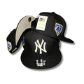 New York Yankees Black Jackie Robinson Patch Snapback Cap