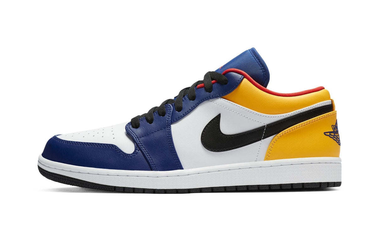 Air Jordan 1 Low "Deep Royal / Yellow" Sneakers