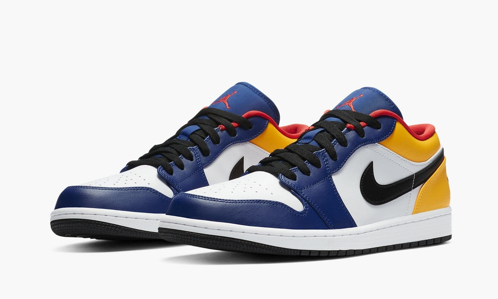 Air Jordan 1 Low "Deep Royal / Yellow" Sneakers
