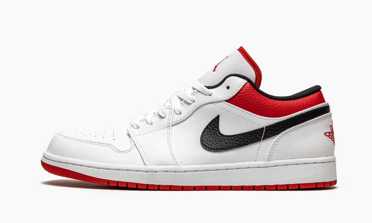 Air Jordan 1 Low "White / Gym Red" Sneakers