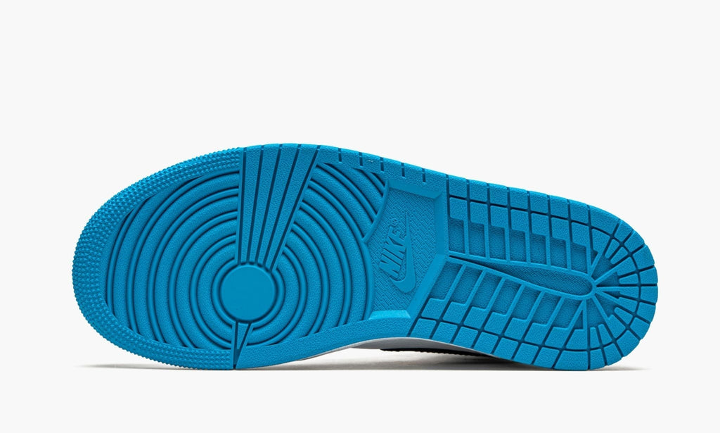 Air Jordan 1 Mid "White / Laser Blue" Sneakers