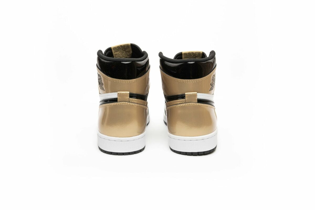 Jordan 1 Retro High NRG Gold Toe Sneakers