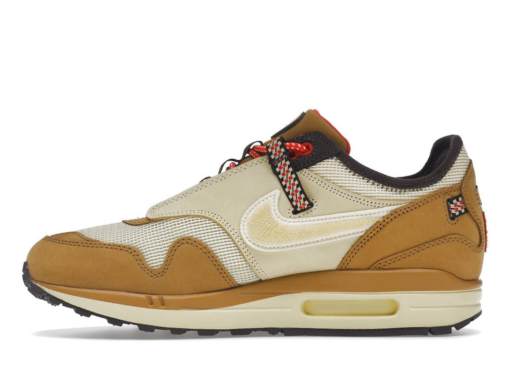 Nike Air Max 1 Travis Scott Cactus Jack Wheat Lemon Drop Sneakers